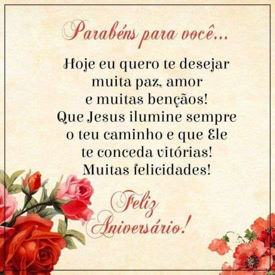 Feliz aniversário