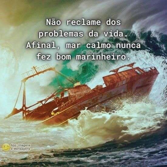 Não reclame dos problemas