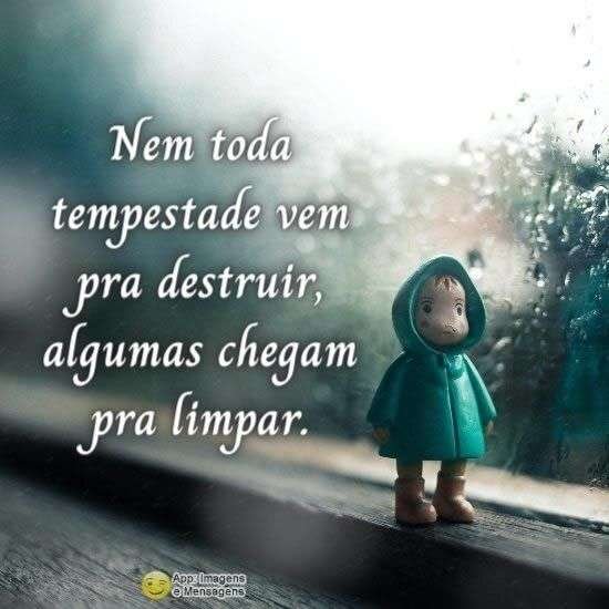Tempestade para limpar
