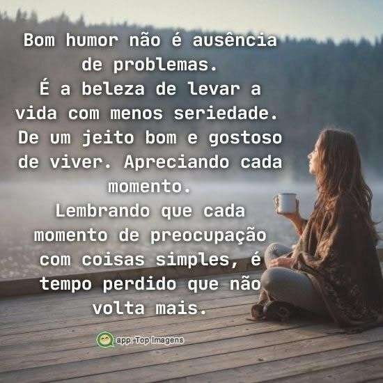 Tempo perdido não volta mais