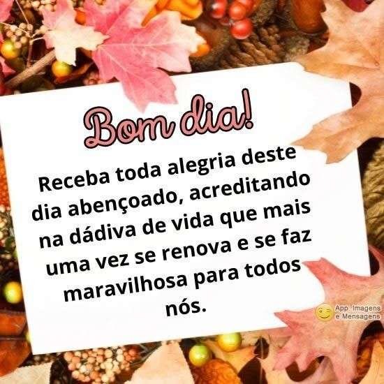 Bom dia
