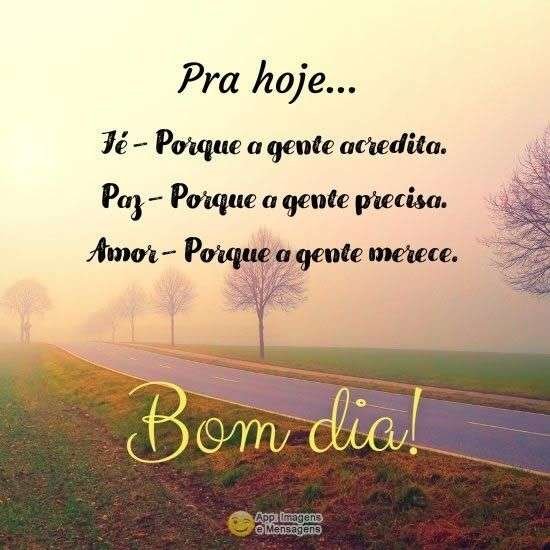 Bom dia
