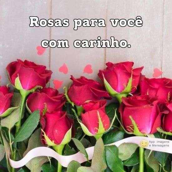 Rosas para você