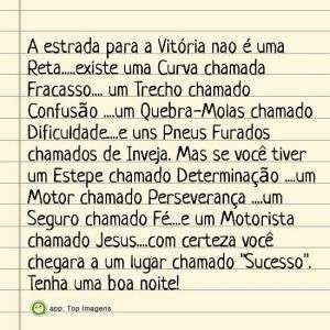 A estrada para a vitória