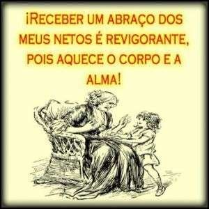 Abraço dos netos