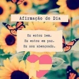 Afirmação do dia