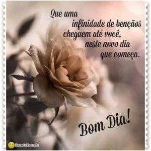 Bom dia de bênçãos