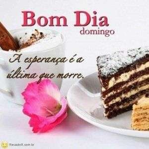 Bom dia de domingo