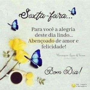 Bom dia de sexta-feira