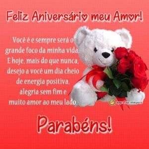 Feliz Aniversário meu Amor