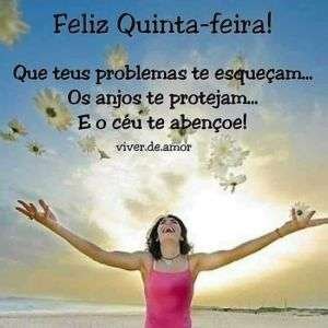 Feliz quinta-feira