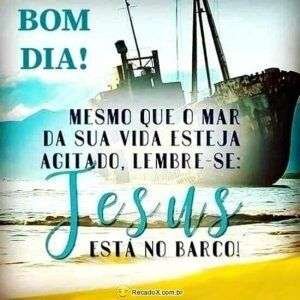 Jesus está no barco