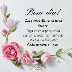 Novo dia, nova chance