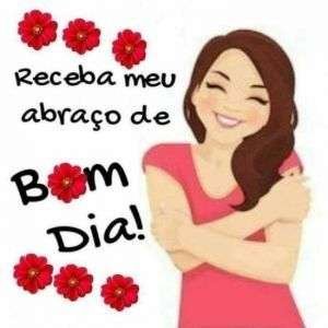 Abraço de bom dia