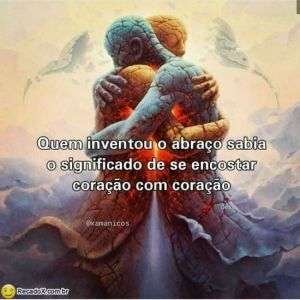 Abraço de coração