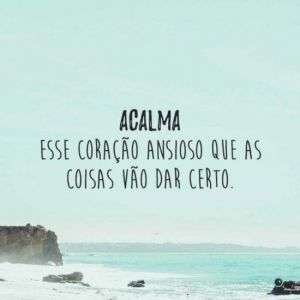 Acalma esse coração