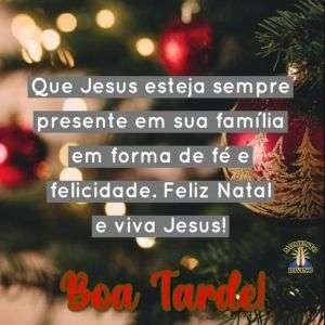 Boa tarde de Natal