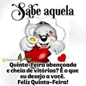 Feliz quinta-feira