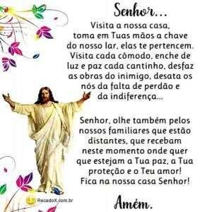Fica na nossa casa Senhor