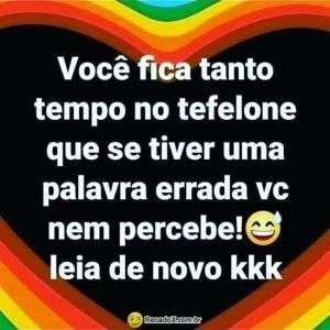 Ficar muito no telefone