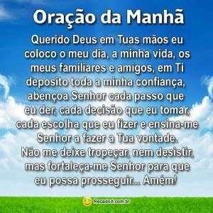 Oração da manhã