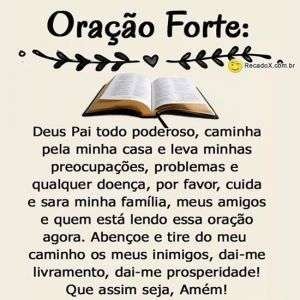 Oração forte