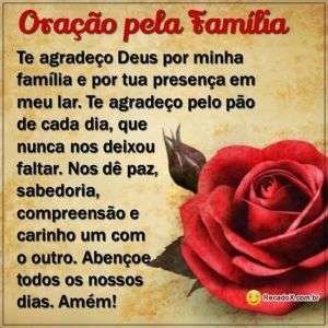 Oração pela família