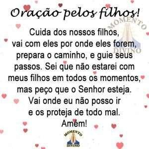 Oração pelos filhos