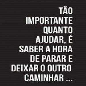 Saber a hora de parar