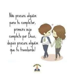 Seja completo por Deus