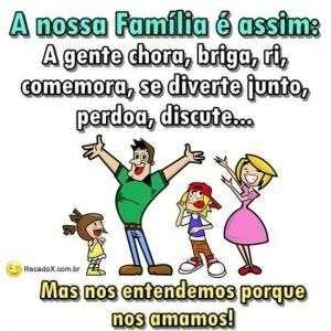 A nossa família