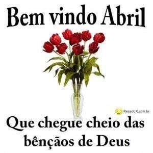 Bem-vindo abril
