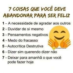 Coisas para abandonar