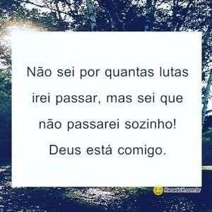 Deus está comigo