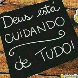 Deus está cuidando de tudo