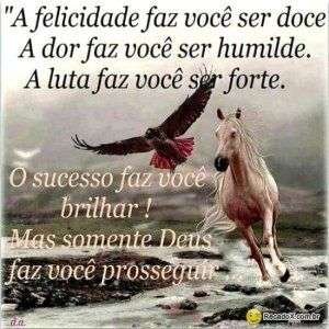 Deus faz você progredir