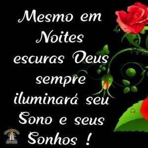 Deus iluminará seu sono