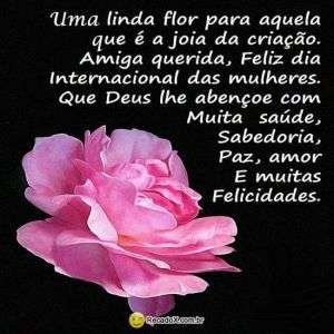 Feliz Dia Internacional das Mulheres
