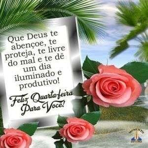 Feliz Quarta-Feira para você!