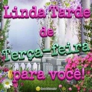 Linda tarde de terça-feira