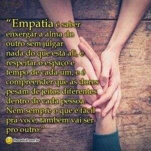 O que é empatia