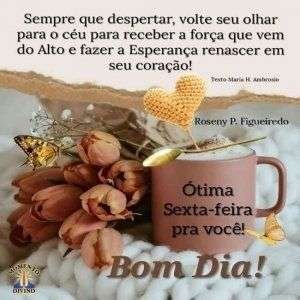 Ótima Sexta-feira pra você