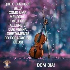 Que hoje seja uma melodia