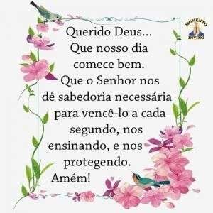 Que nosso dia comece bem