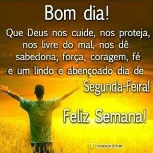Segunda-feira bom dia