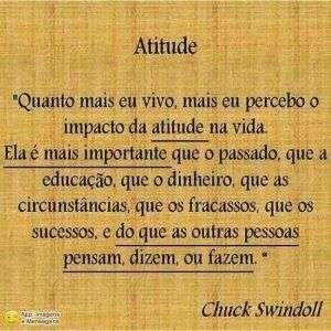 Atitude na vida