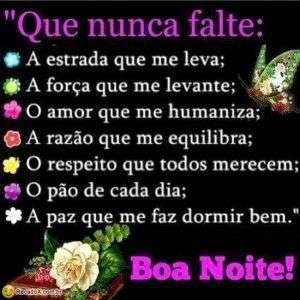 Boa noite