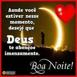 Boa noite de bênçãos