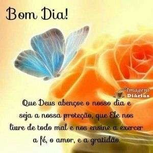 Bom dia abençoado