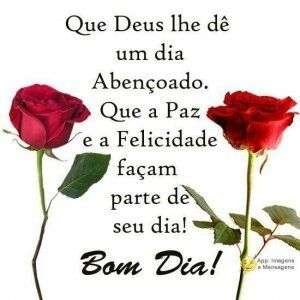 Bom dia abençoado